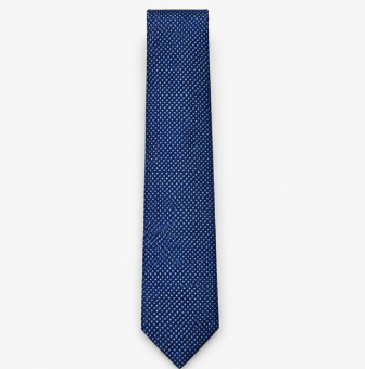 Royal Navy Micro Dot Silk Tie