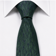 Forest Green Textured Necktie