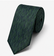 Forest Green Textured Necktie