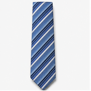 Blue Striped Business Tie
