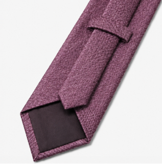 Dusty Rose Textured Wedding Tie