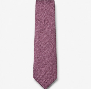 Dusty Rose Textured Wedding Tie
