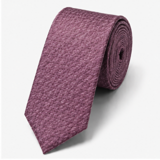Dusty Rose Textured Wedding Tie