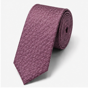 Dusty Rose Textured Wedding Tie