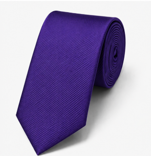 Royal Purple Wedding Tie