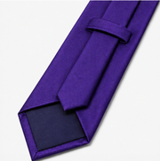 Royal Purple Wedding Tie