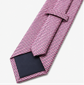 Blush Pink Textured Wedding Tie