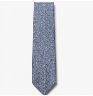 Light Blue Floral Wedding Tie