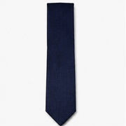 Classic Navy Blue Business Tie