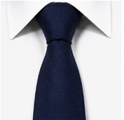 Classic Navy Blue Business Tie