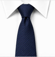 Navy Blue Textured Necktie