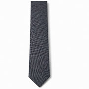 Charcoal Grey Textured Necktie