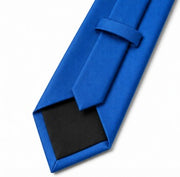 Royal Blue Satin Necktie